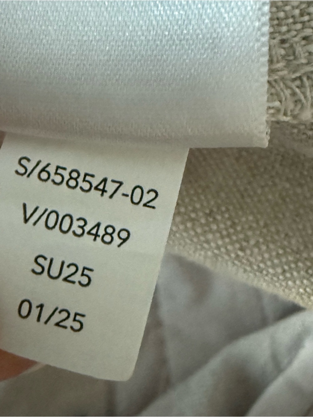 Athleta Retreat 100% Linen Wide Leg Pants Natural Size M - Picture 10 of 13